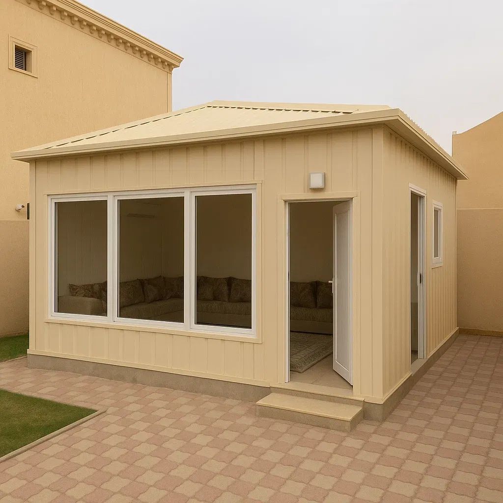 سندويش بنل غرف عمال تركيب احترافي وسريع – القرني حداد 2000