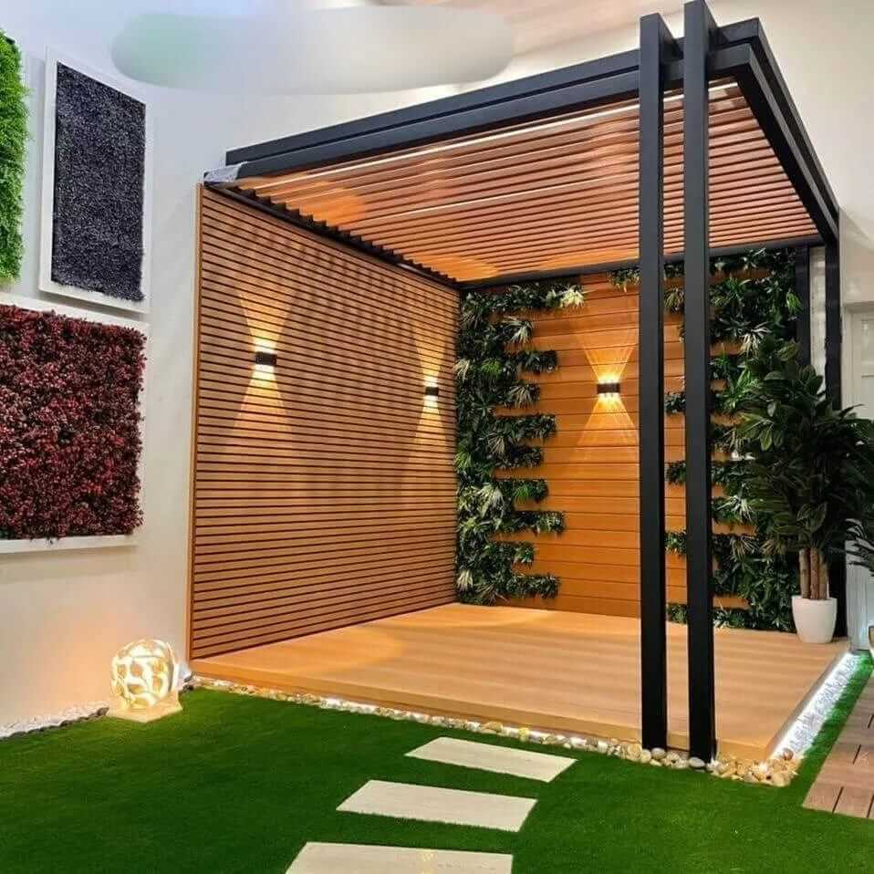 مظلات وسواتر وبرجولات بالرياض – جلسة خارجية