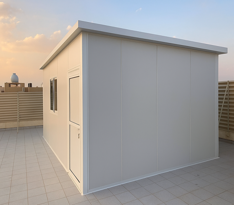 سندويش بنل وعزل حراري تركيب احترافي – القرني حداد 2000