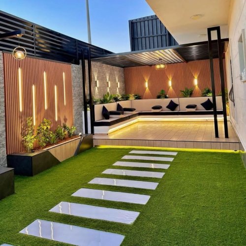 جلسات خارجية حديد بتصاميم عصرية تناسب الأحواش والحدائق – القرني حداد 2000