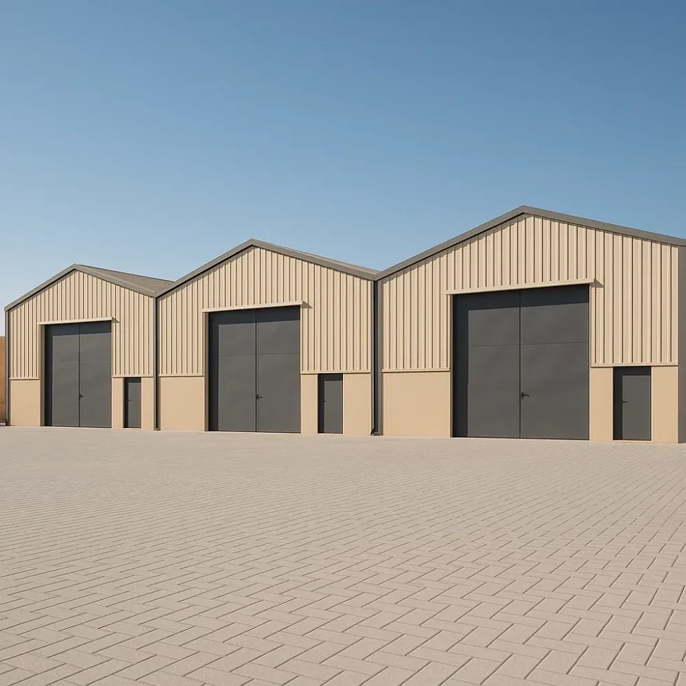 تنفيذ مستودعات سندويش بنل – القرني حداد 2000