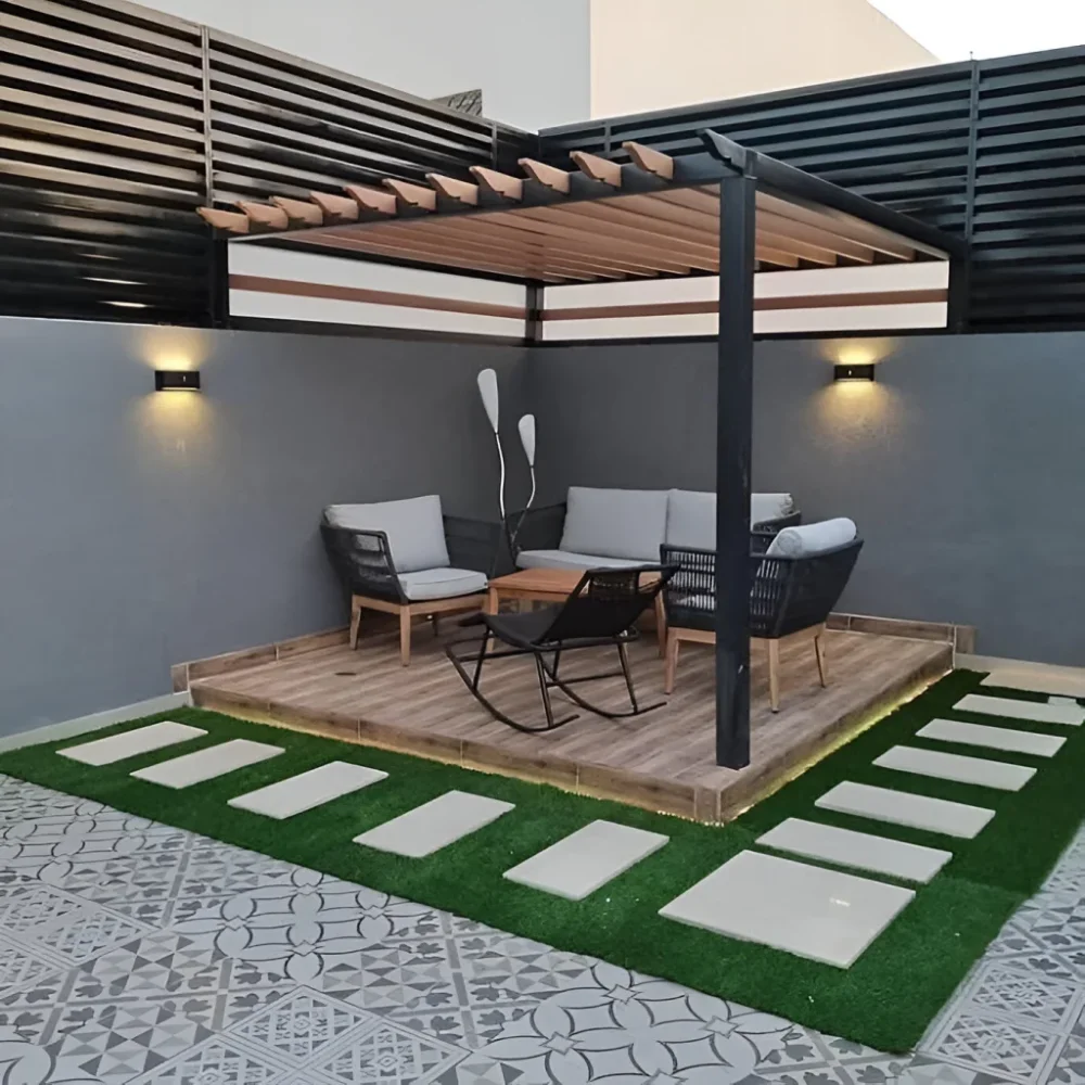 حداد مظلات وسواتر في السعودية – تركيب سواتر وحديد للحدائق والمنازل