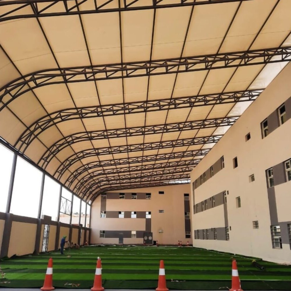 تركيب مظلات مدارس بجودة عالية – القرني حداد 2000