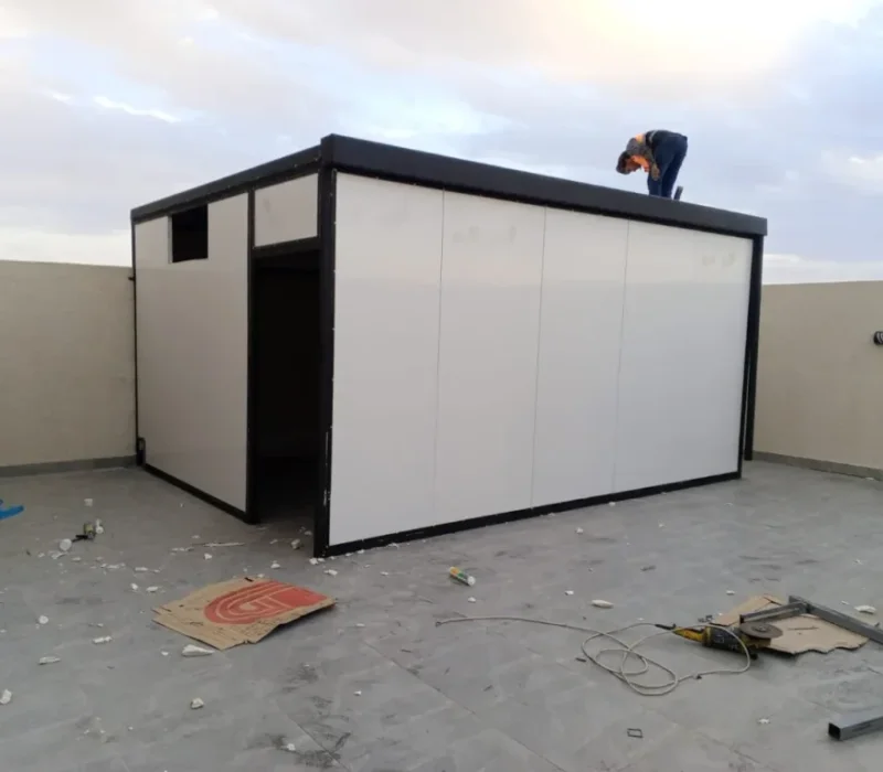 تركيب غرف سندويش بنل متينة – القرني حداد 2000